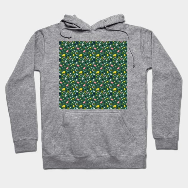 Terrazzo green marble Hoodie by famenxt